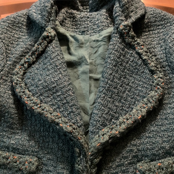 Chanel "Paris-Salzburg 2014/15 Métiers d'Art Collection Tweed Chain Trim Jacket - Picture 14 of 16